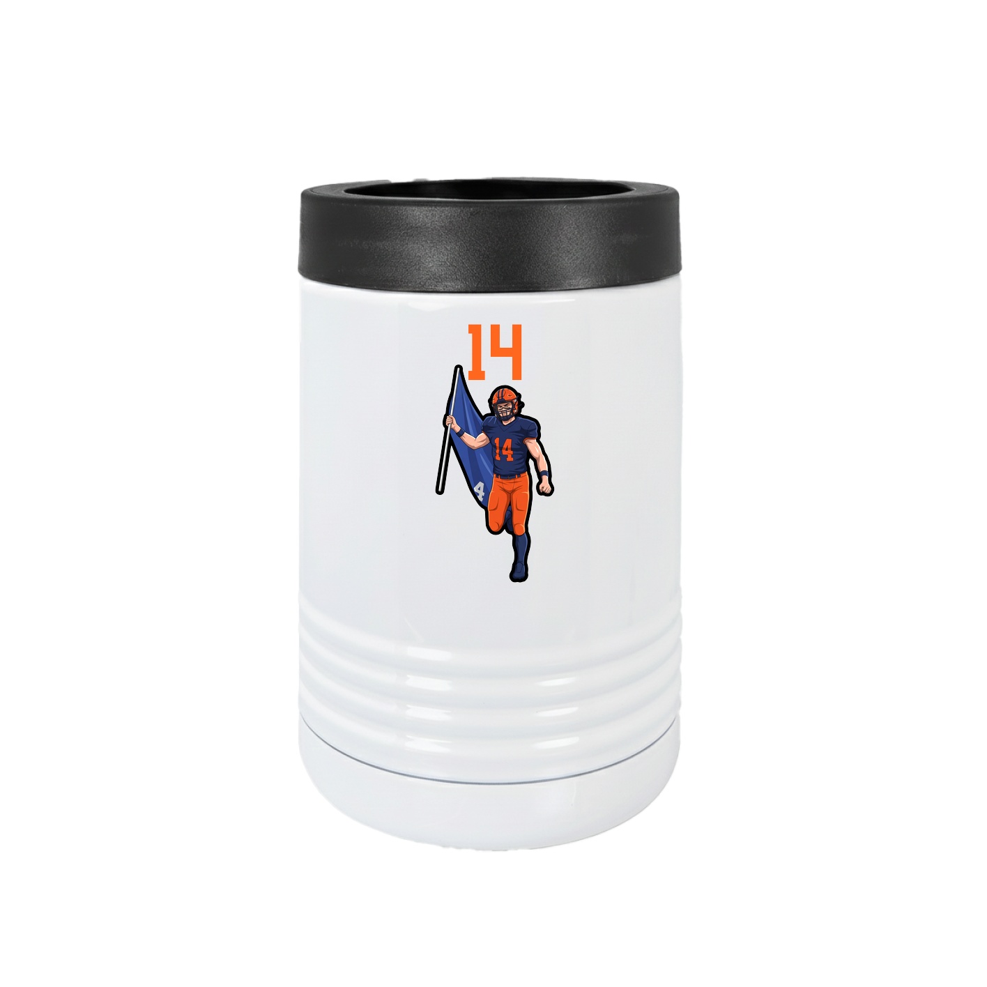 Beverage Holder — Number Top in White
