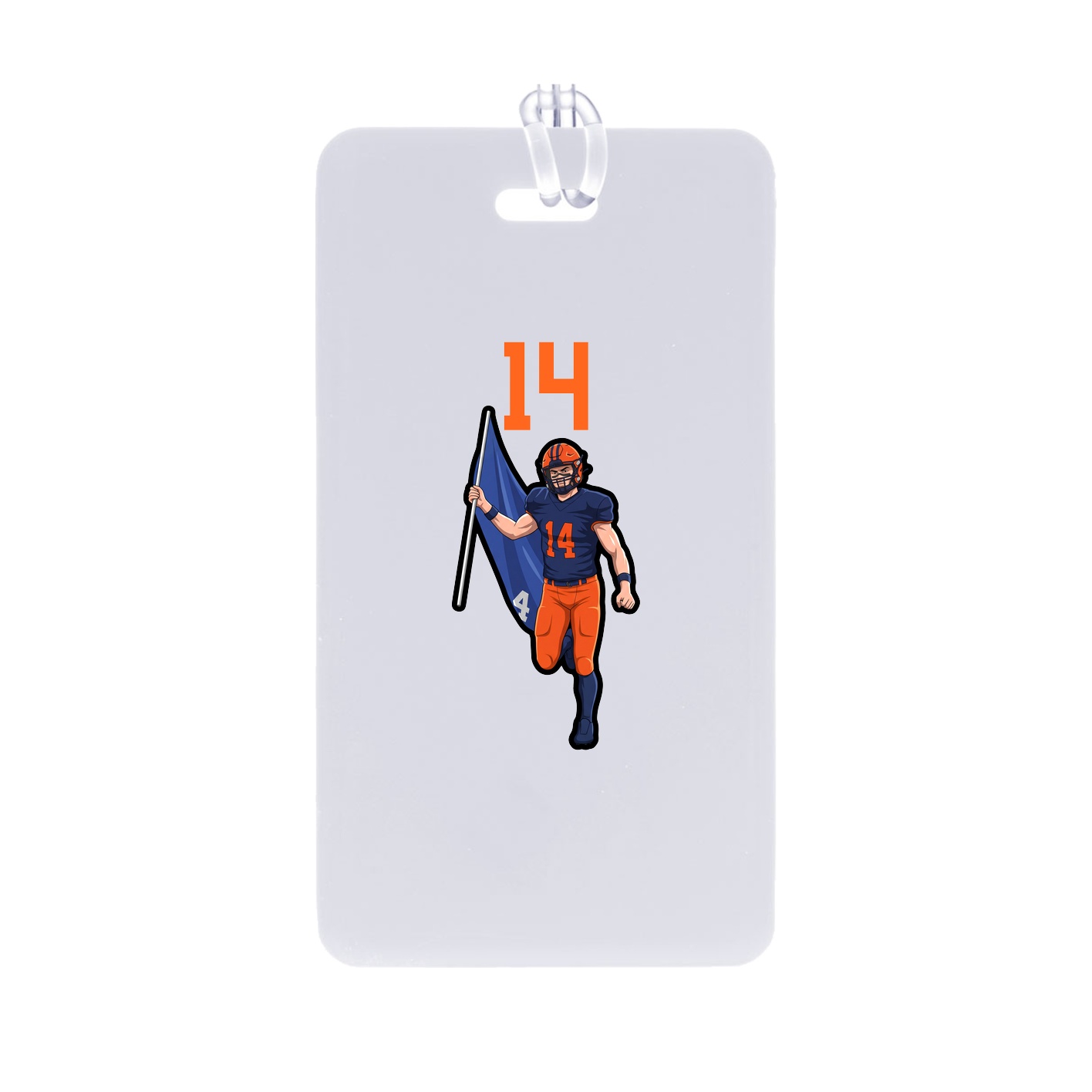Bag Tag — Number Top in Classic