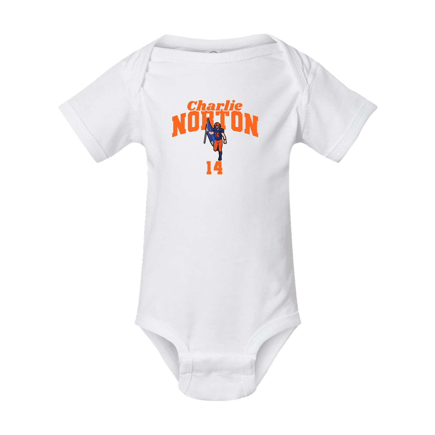 Baby Onesie — Signature Arch in White