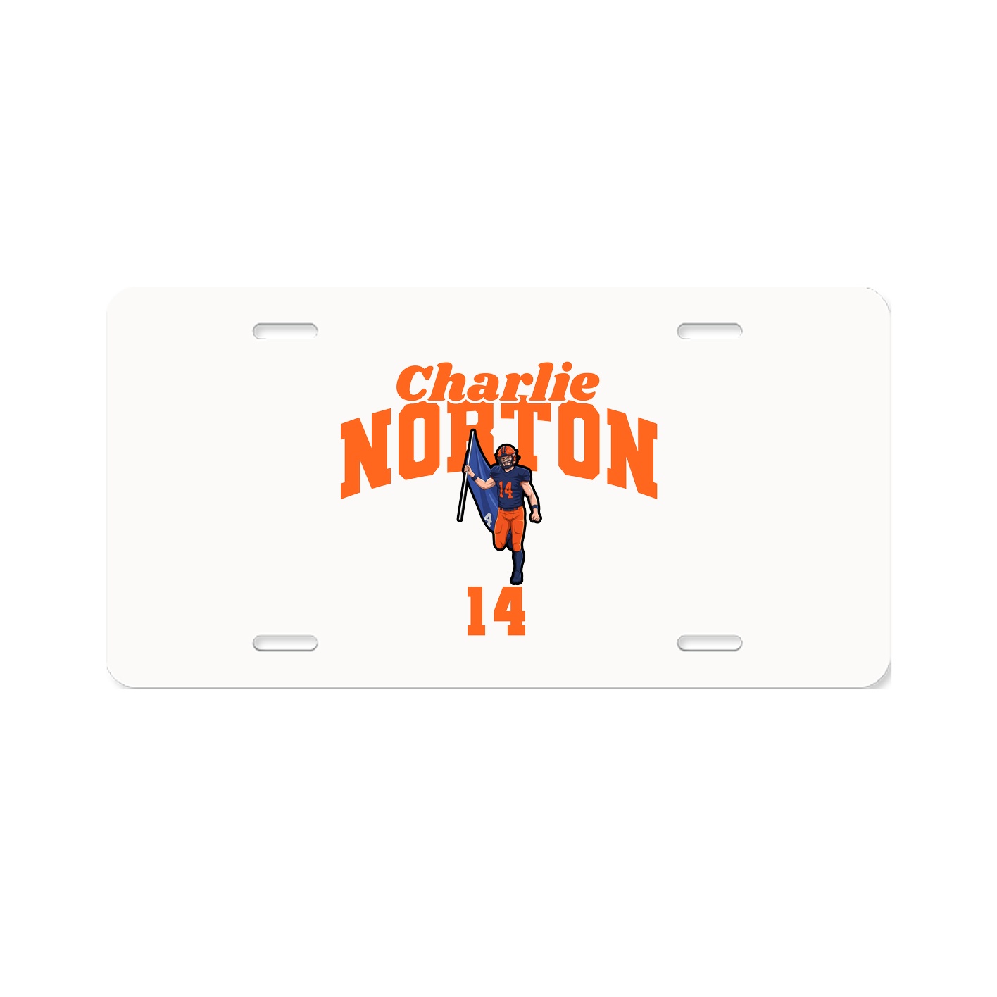 License Plate — Signature Arch in Classic