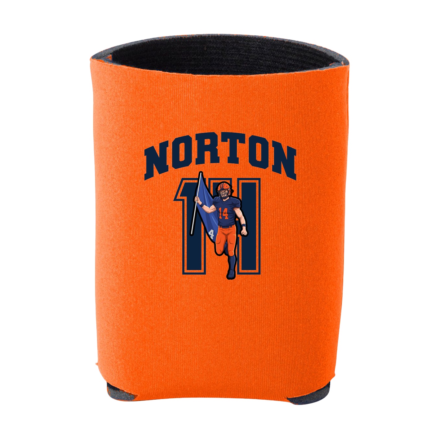 Can Holder — Number in Orange