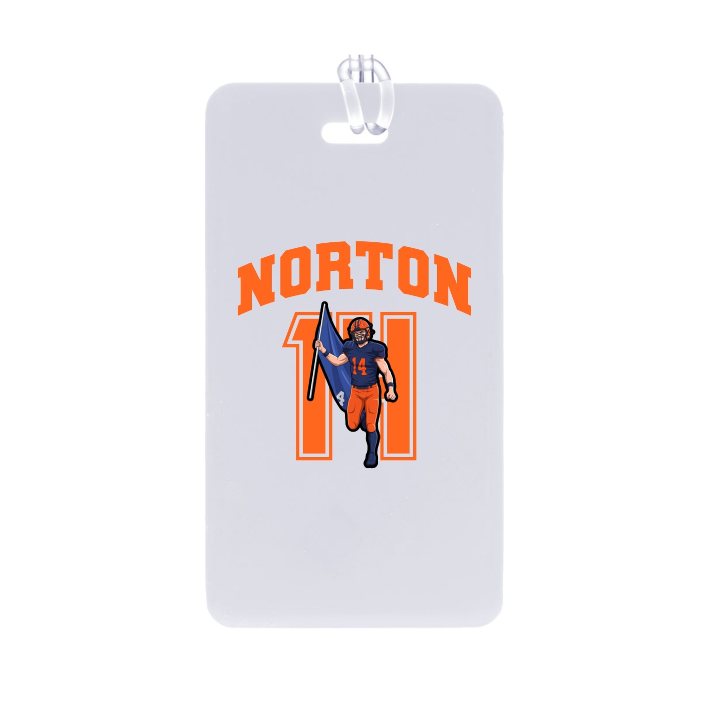 Bag Tag — Number in Classic