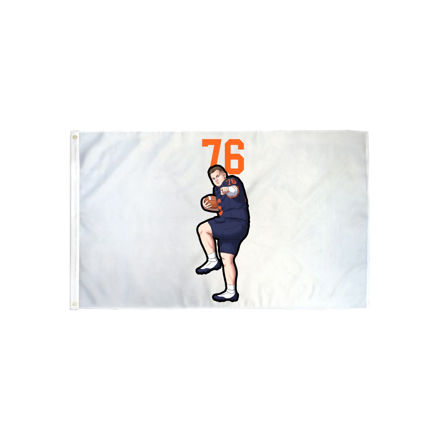 3x5 Flag — Number Top in Classic