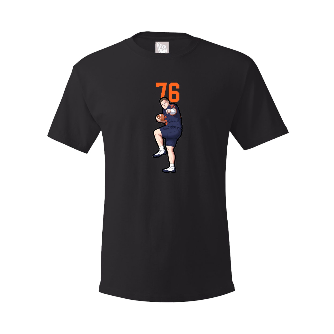 Tee — Number Top in Black