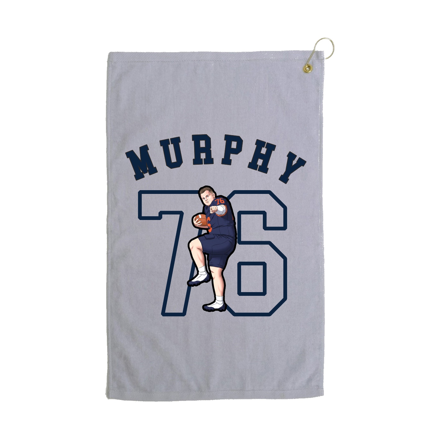 Golf Towel — Shirsey Arch in Grey