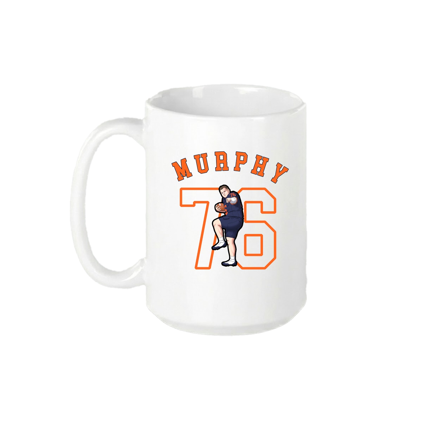 15oz Coffee Mug — Shirsey Arch in White
