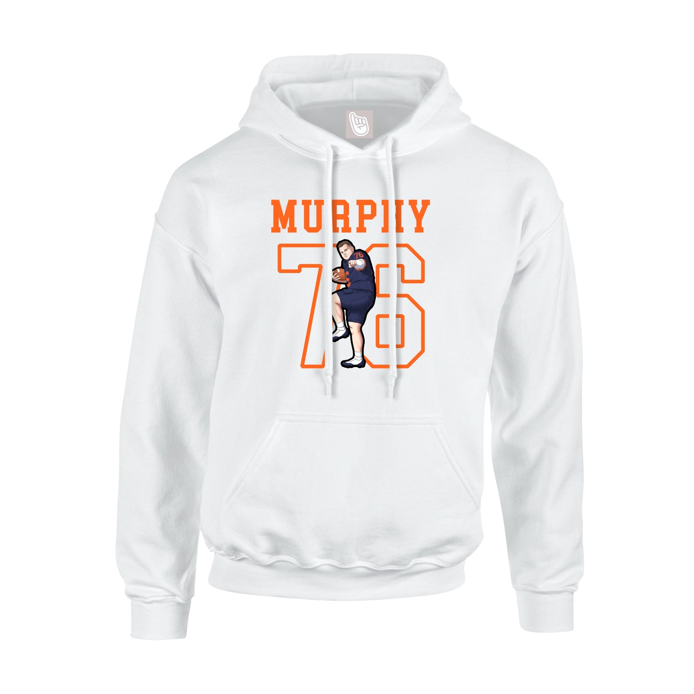 Youth Hoodie — Shirsey in White