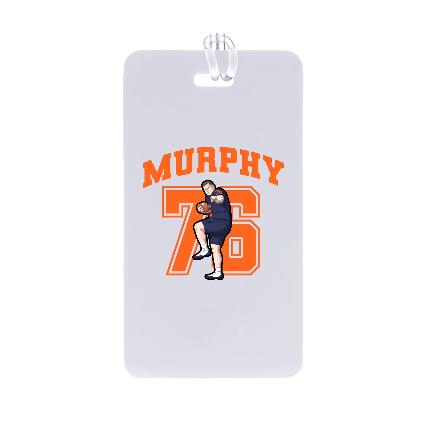 Bag Tag — Number in Classic