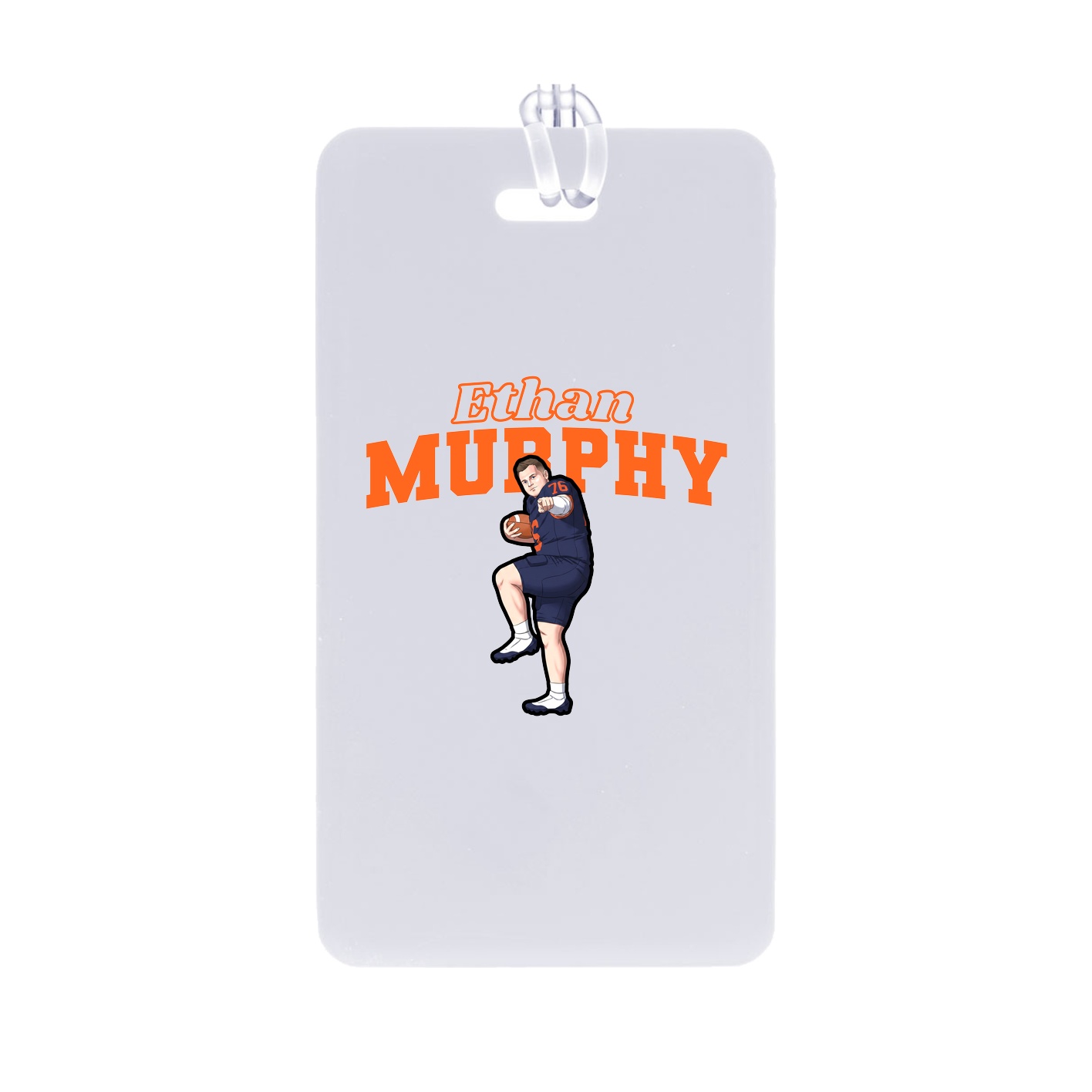 Bag Tag — Name Arch in Classic