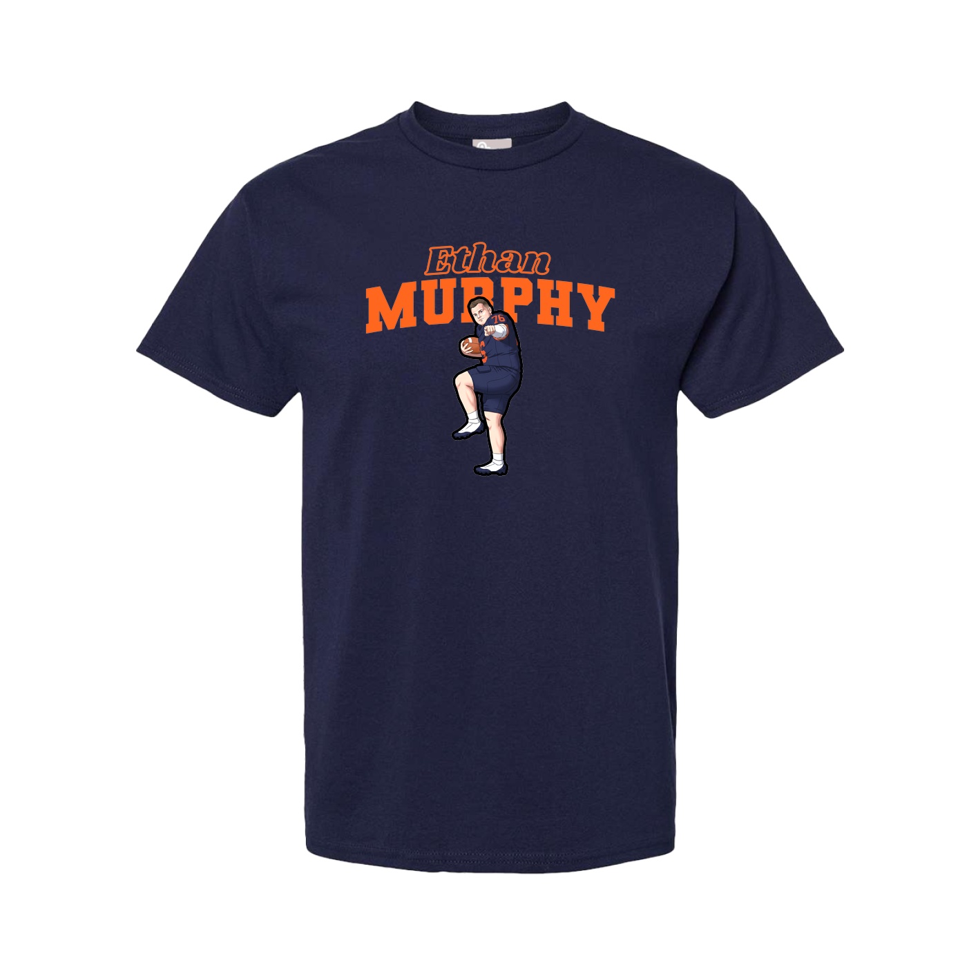 Tee — Name Arch in Navy