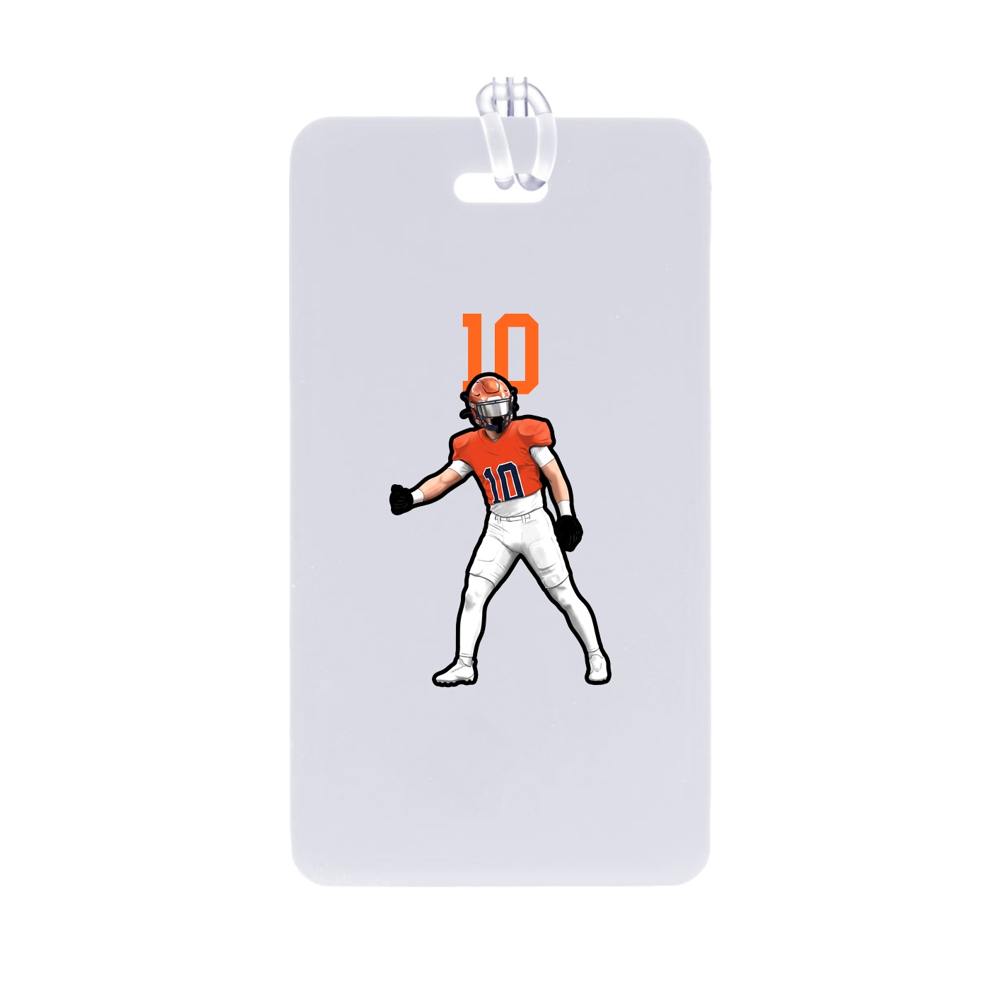 Bag Tag — Number Top in Classic