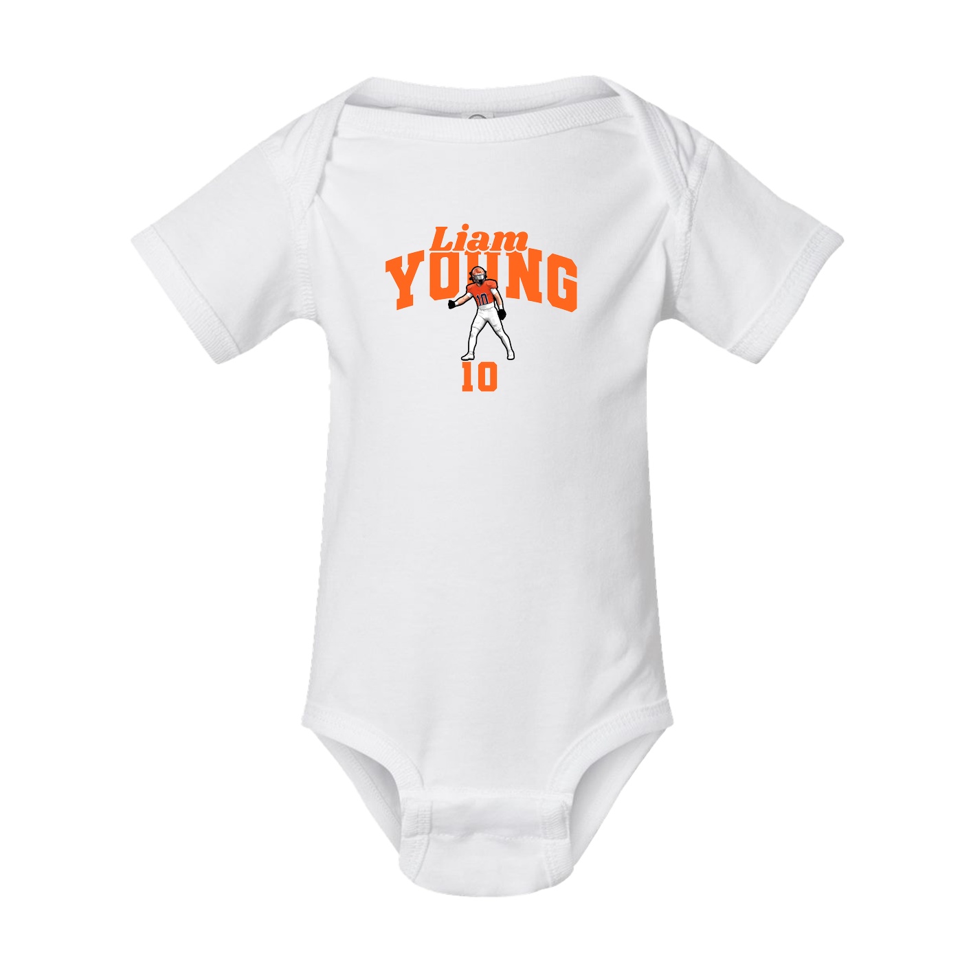 Baby Onesie — Signature Arch in White