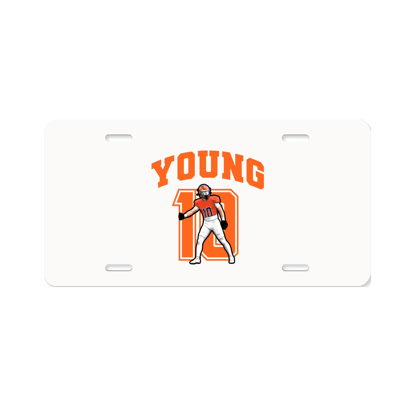 License Plate — Number in Classic