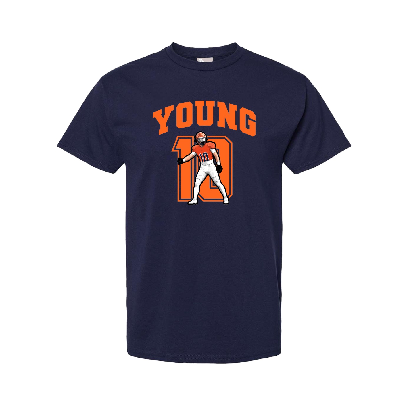 Tee — Number in Navy