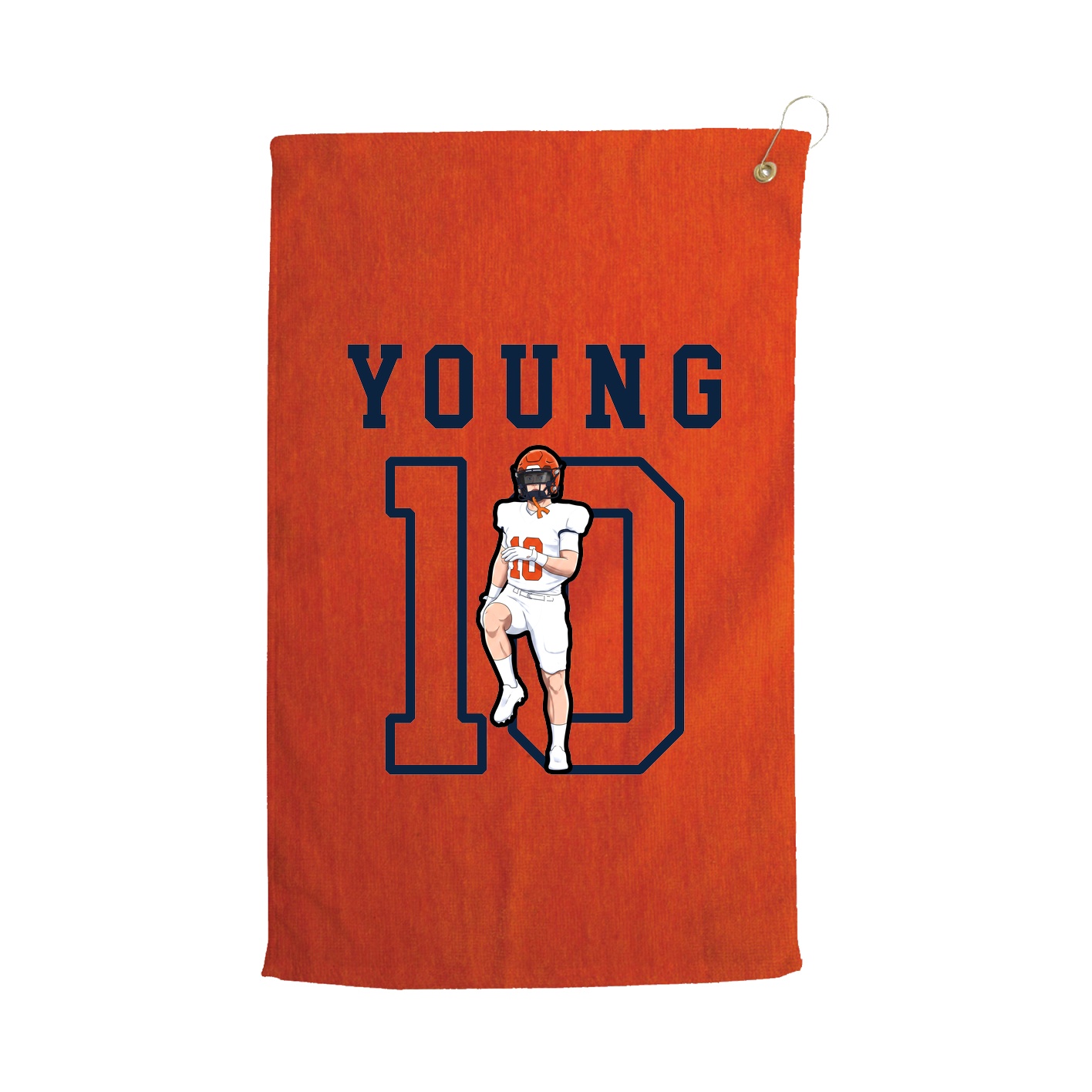 Golf Towel — Shirsey in Orange