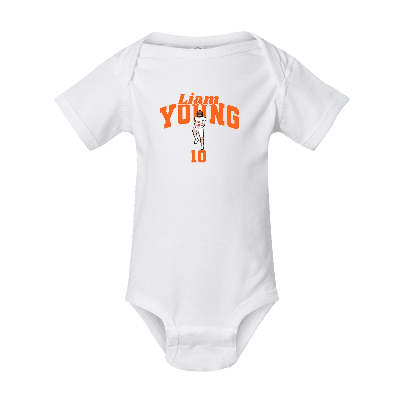 Baby Onesie — Signature Arch in White