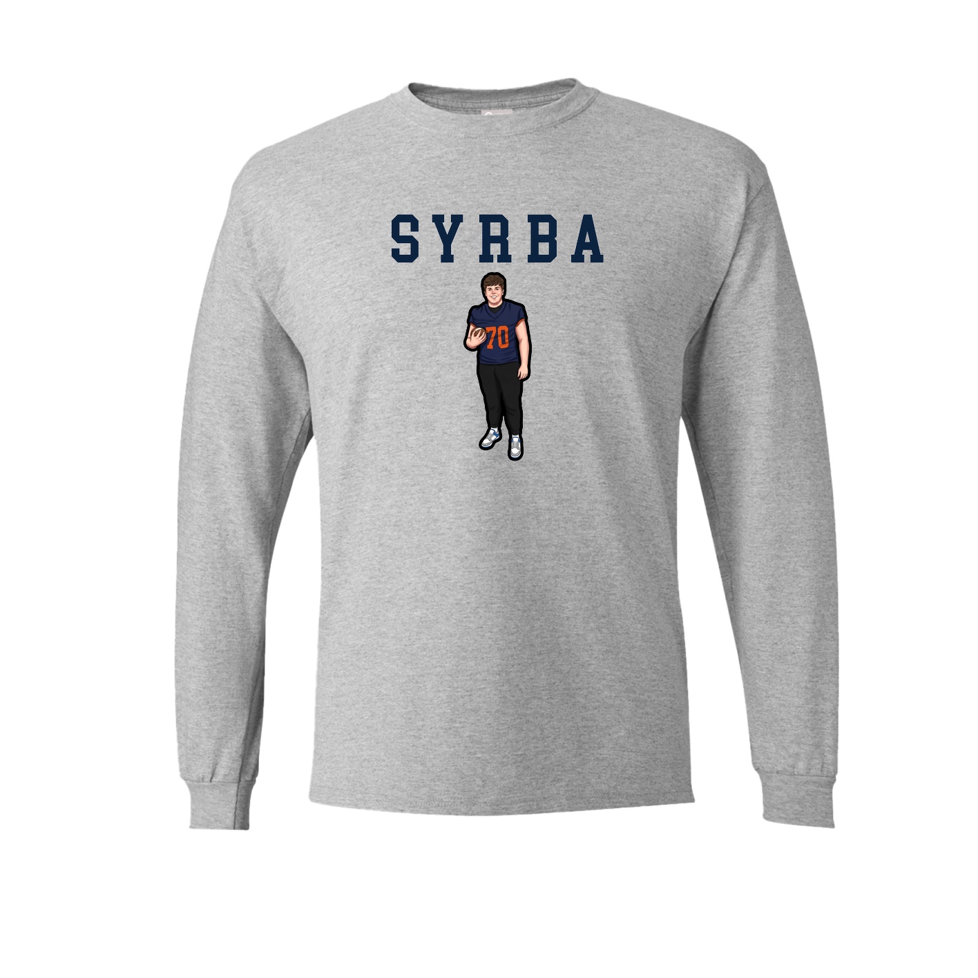 Long Sleeve Tee — Shirsey in Grey