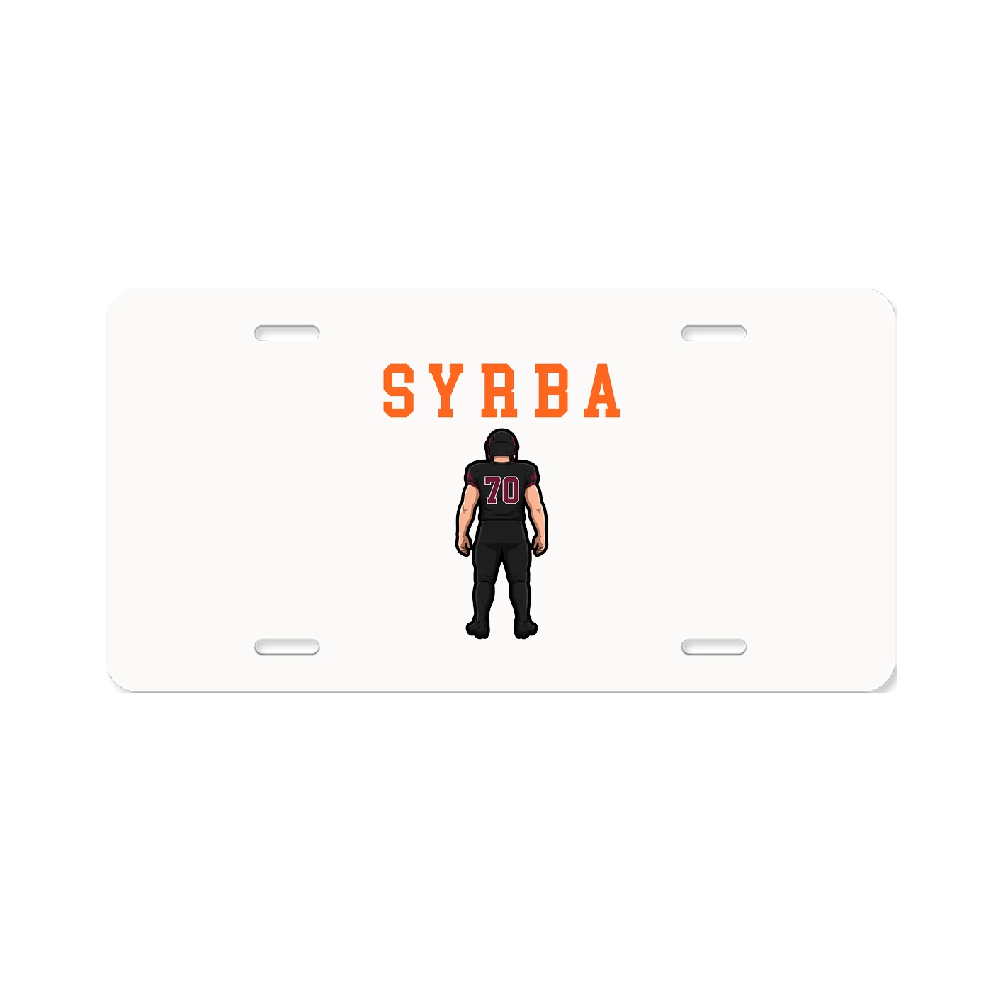 License Plate — Shirsey in Classic