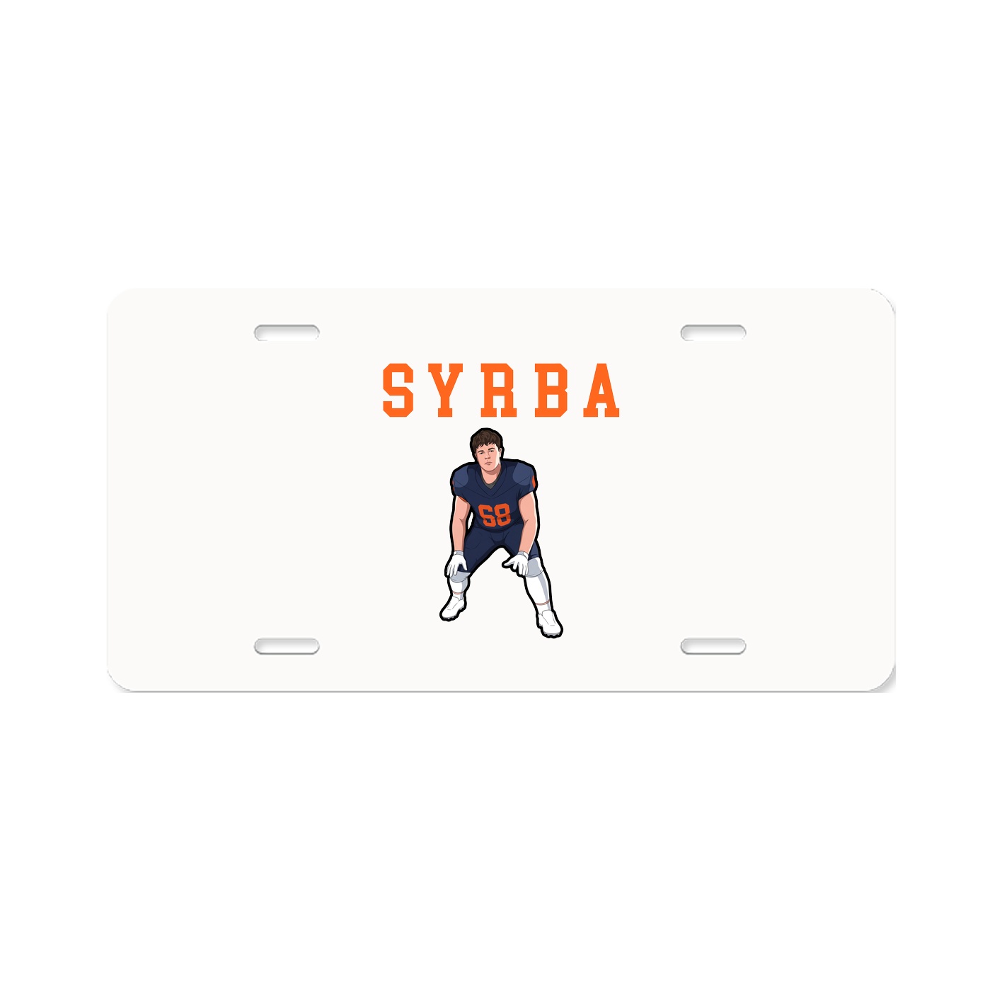 License Plate — Shirsey in Classic