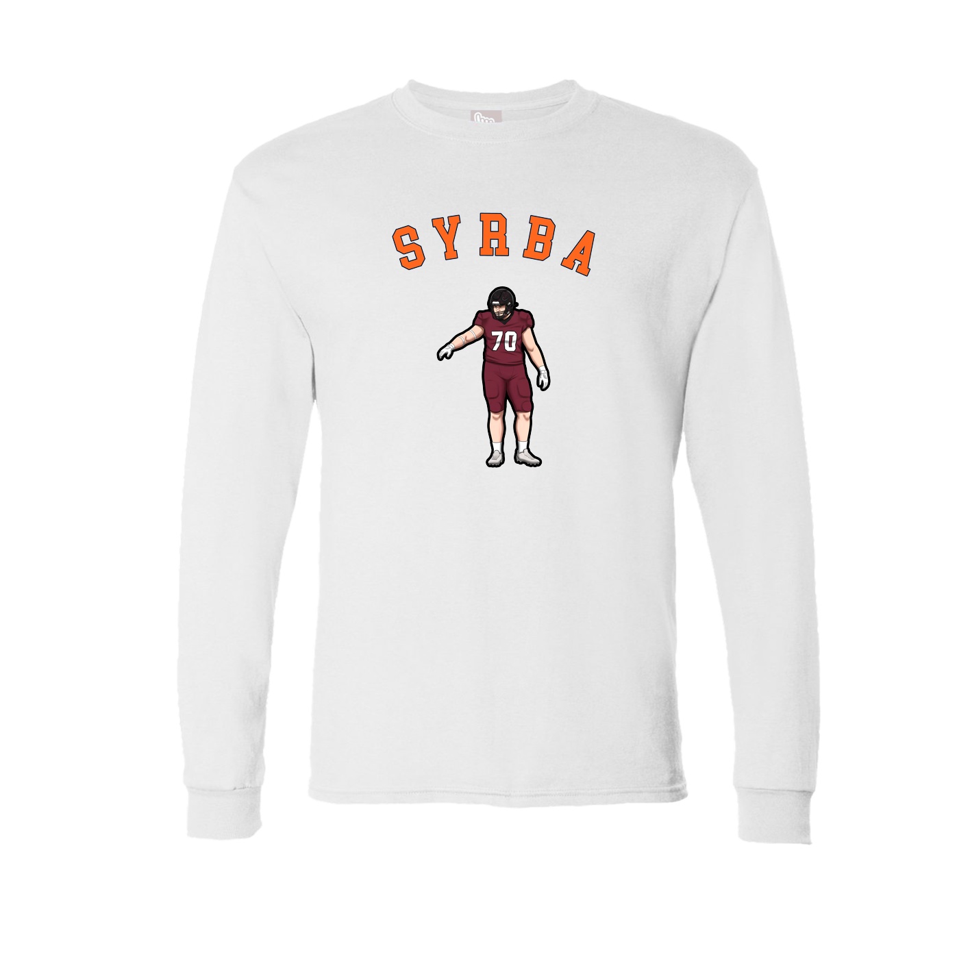 Long Sleeve Tee — Shirsey Arch in White
