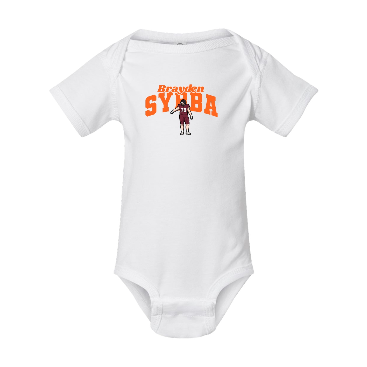 Baby Onesie — Signature Arch in White