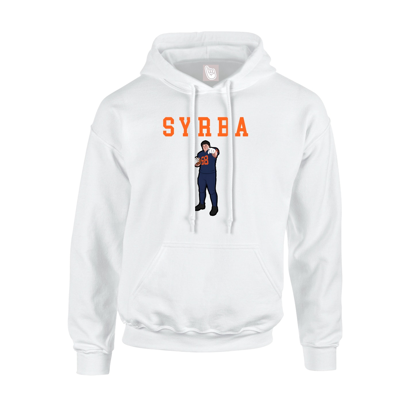 Youth Hoodie — Shirsey in White