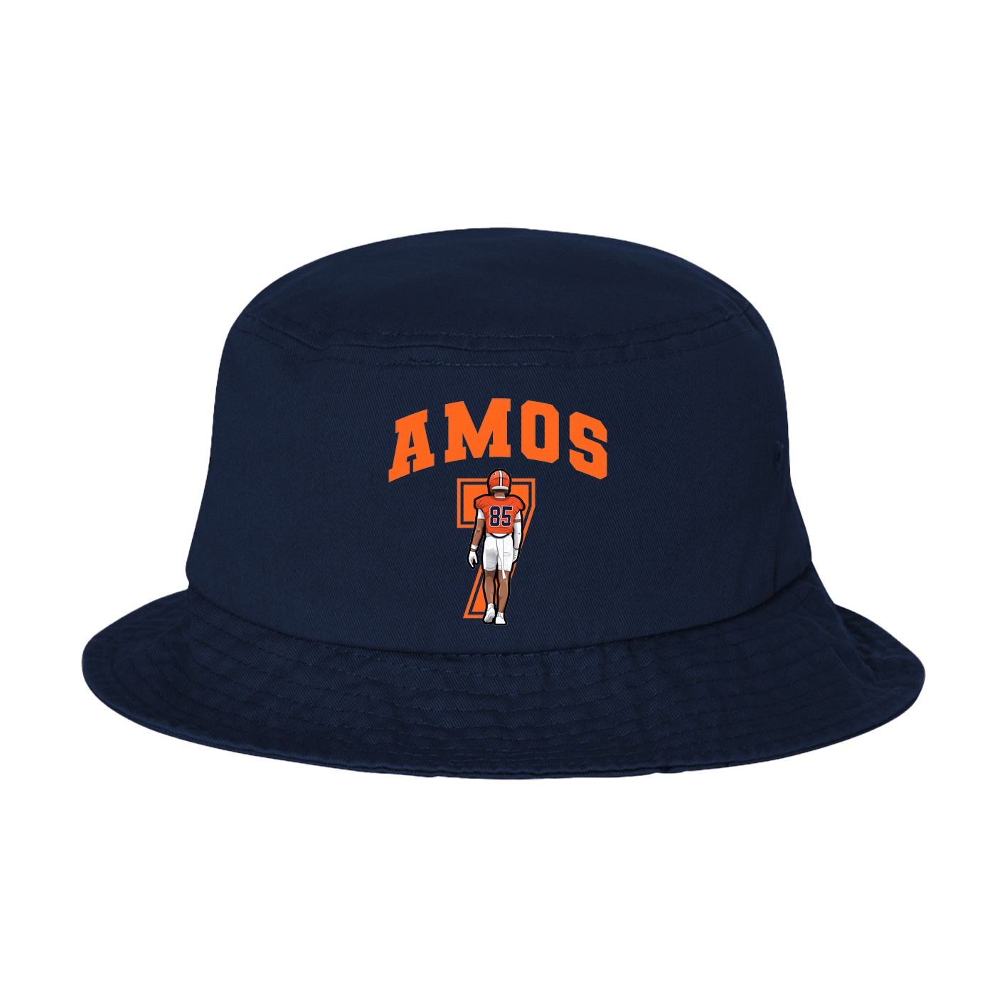 Bucket Cap — Number in Navy