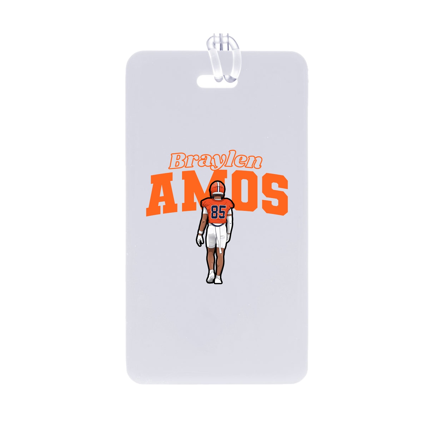Bag Tag — Name Arch in Classic