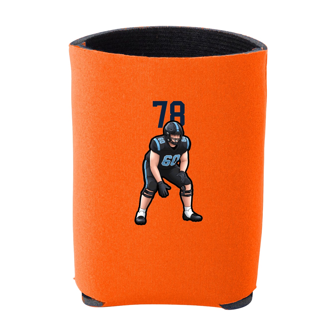 Can Holder — Number Top in Orange