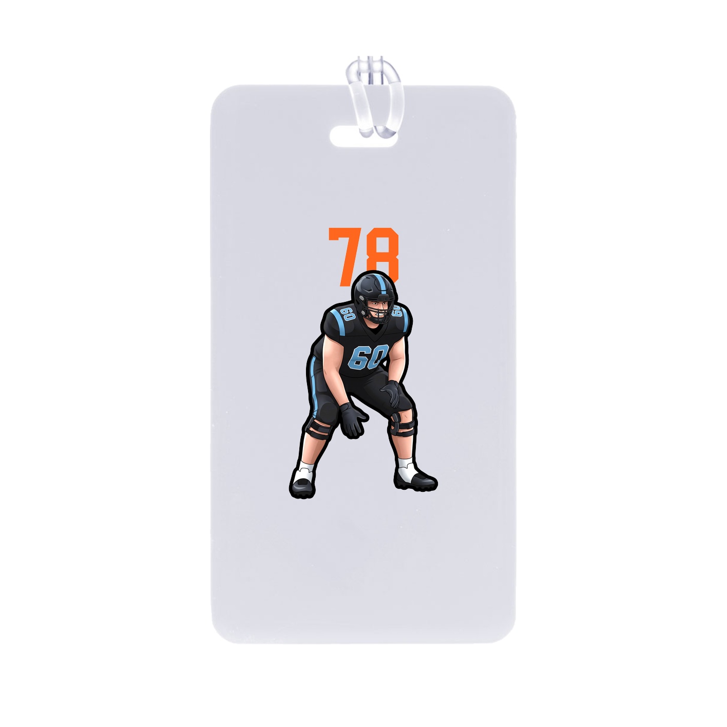 Bag Tag — Number Top in Classic