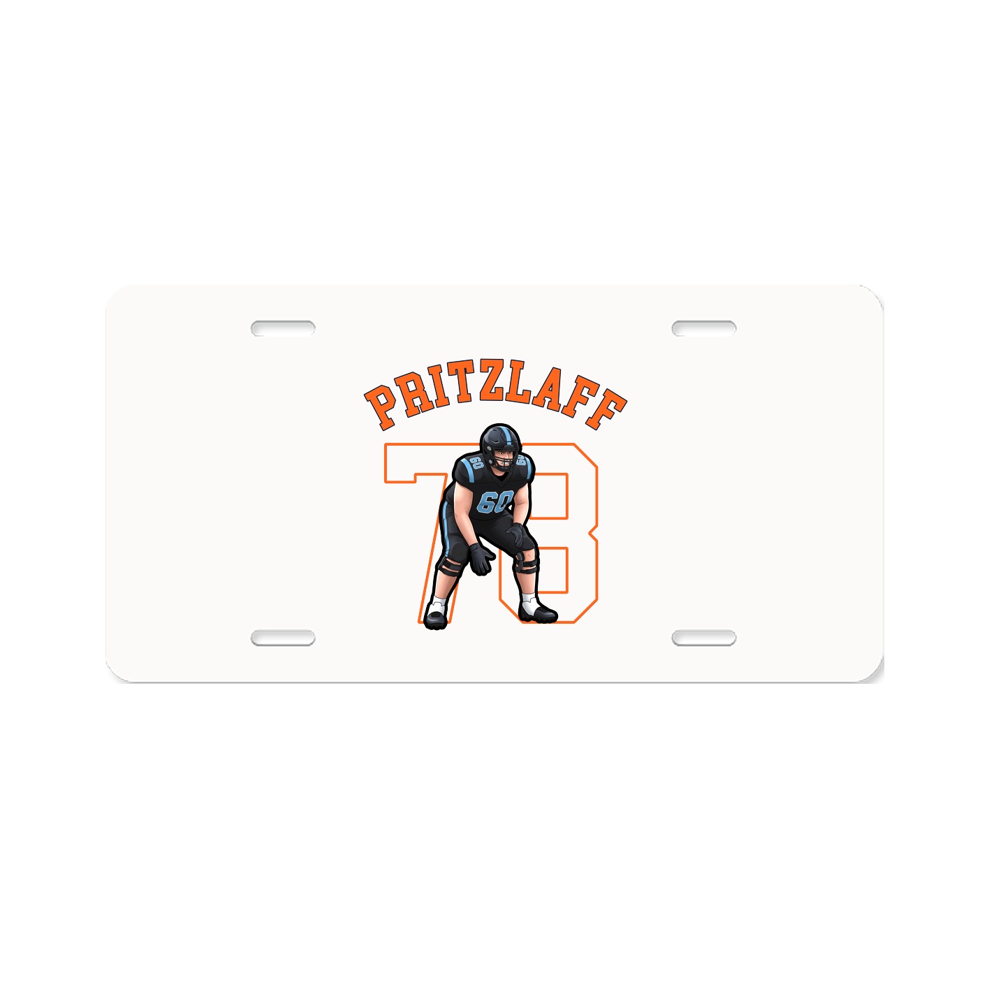 License Plate — Shirsey Arch in Classic