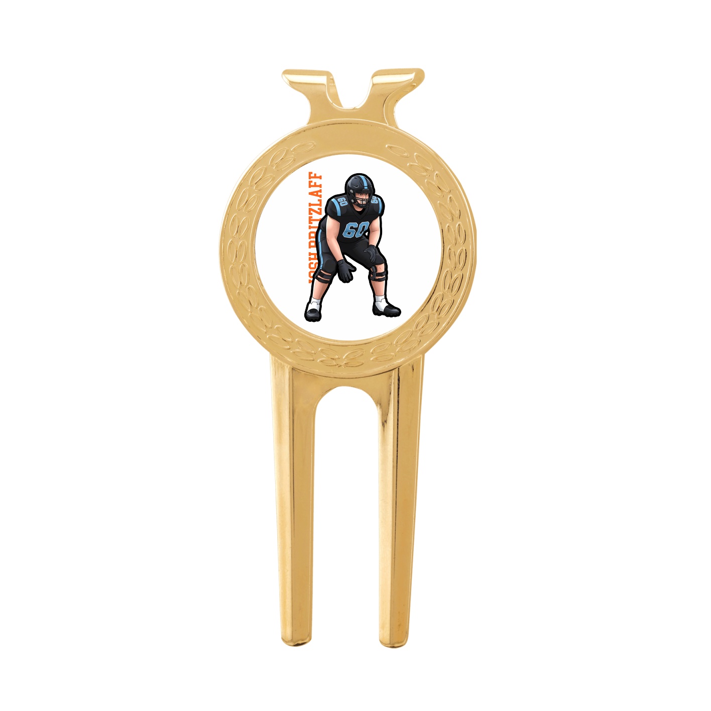 Divot Tool with Ball Marker — Name Vertical in Classic