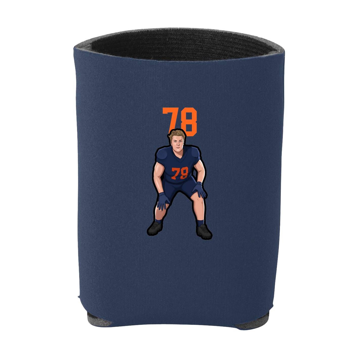 Can Holder — Number Top in Navy