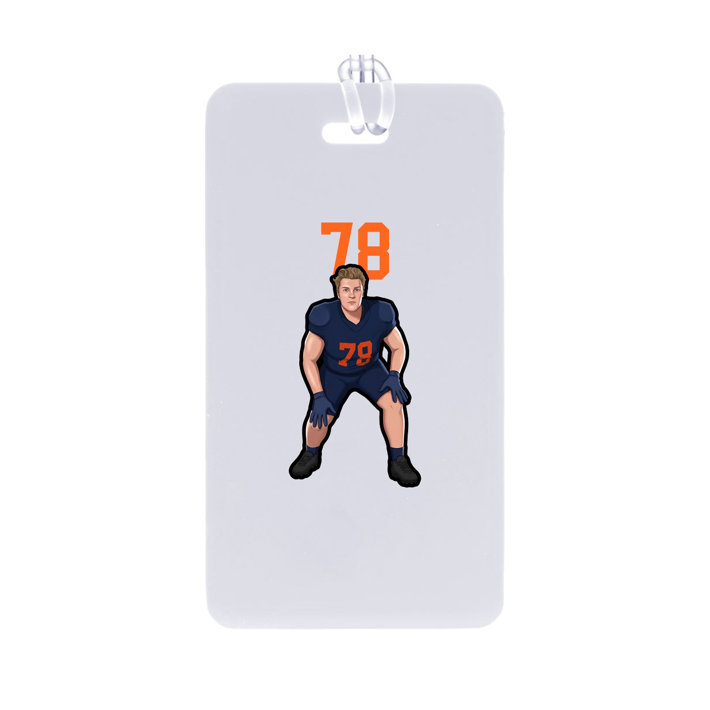Bag Tag — Number Top in Classic