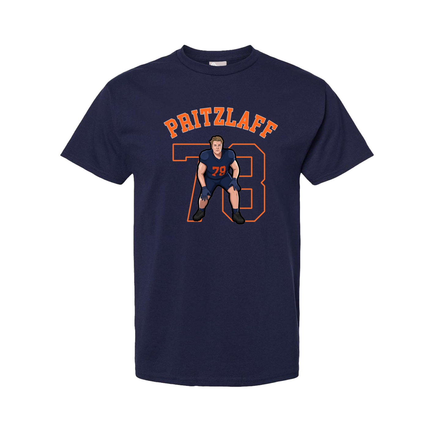 Youth Tee — Shirsey Arch in Navy