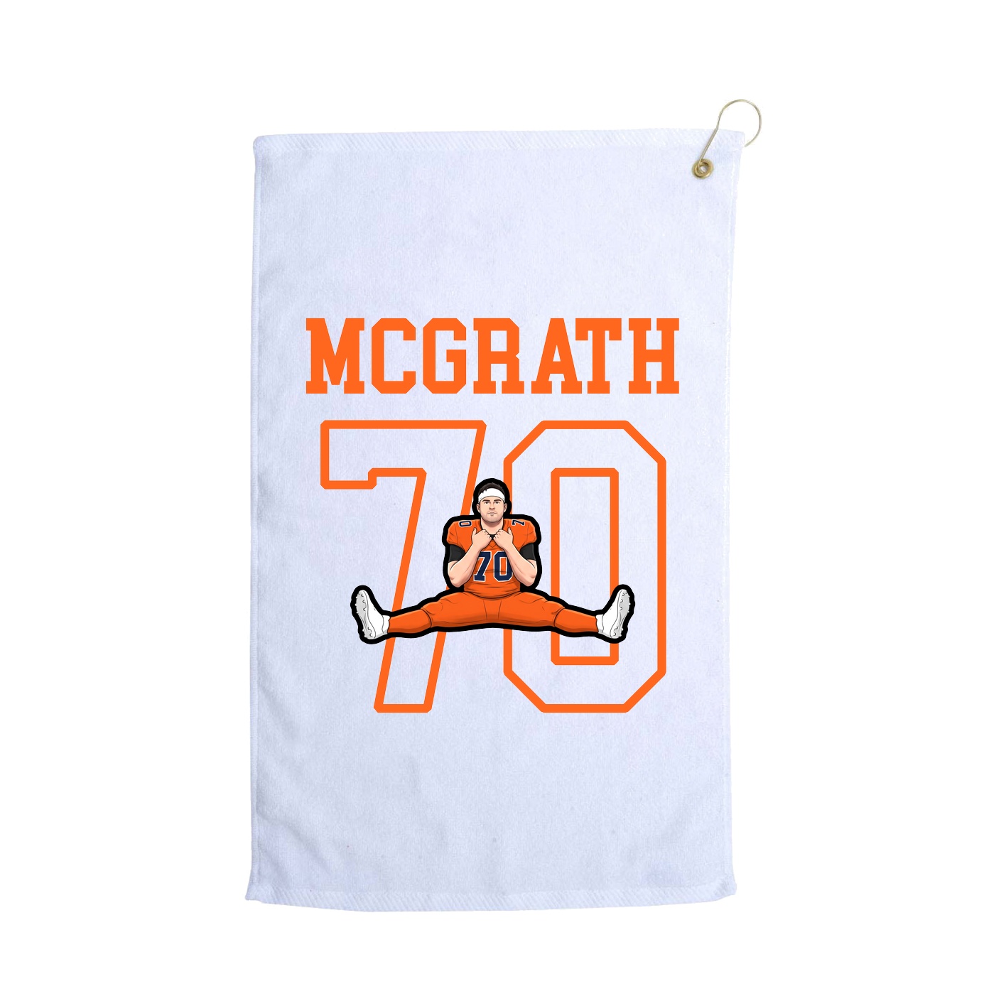 Golf Towel — Shirsey in White