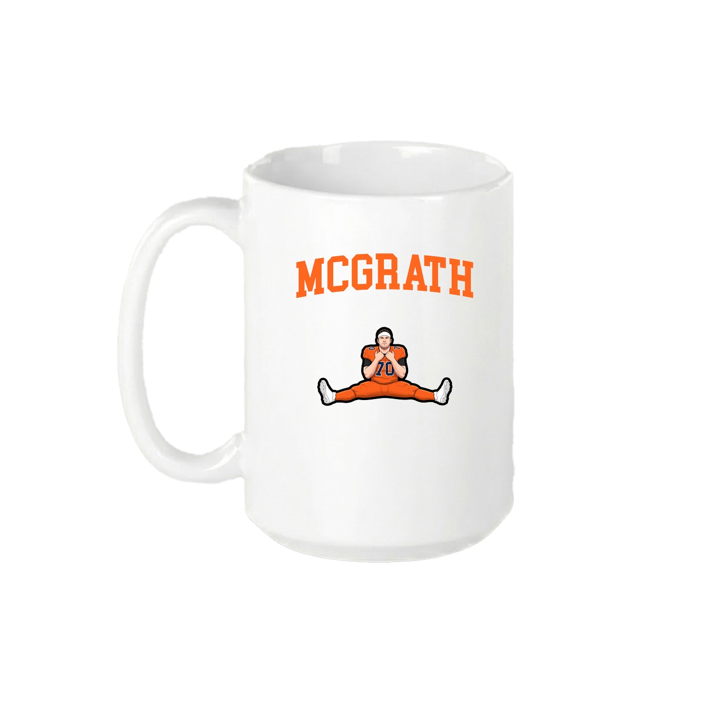 15oz Coffee Mug — Shirsey in White