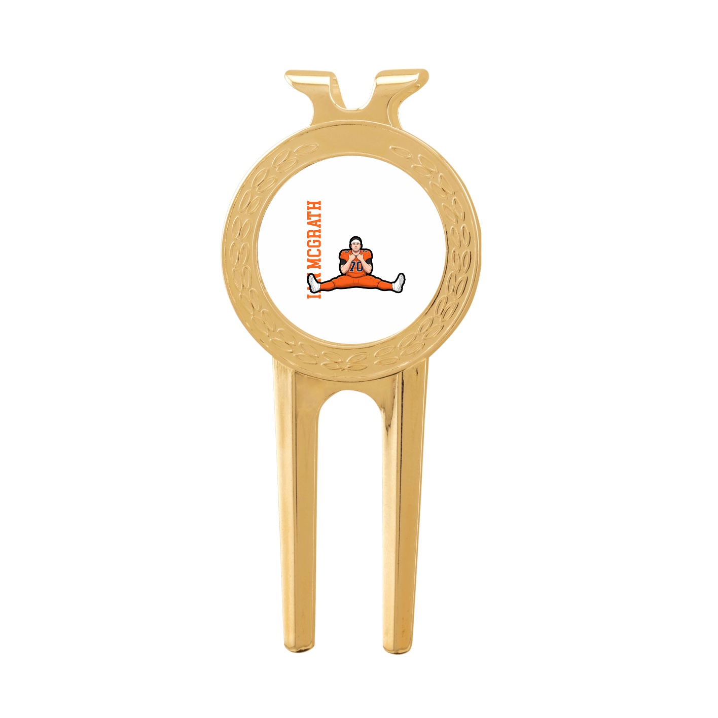 Divot Tool with Ball Marker — Name Vertical in Classic