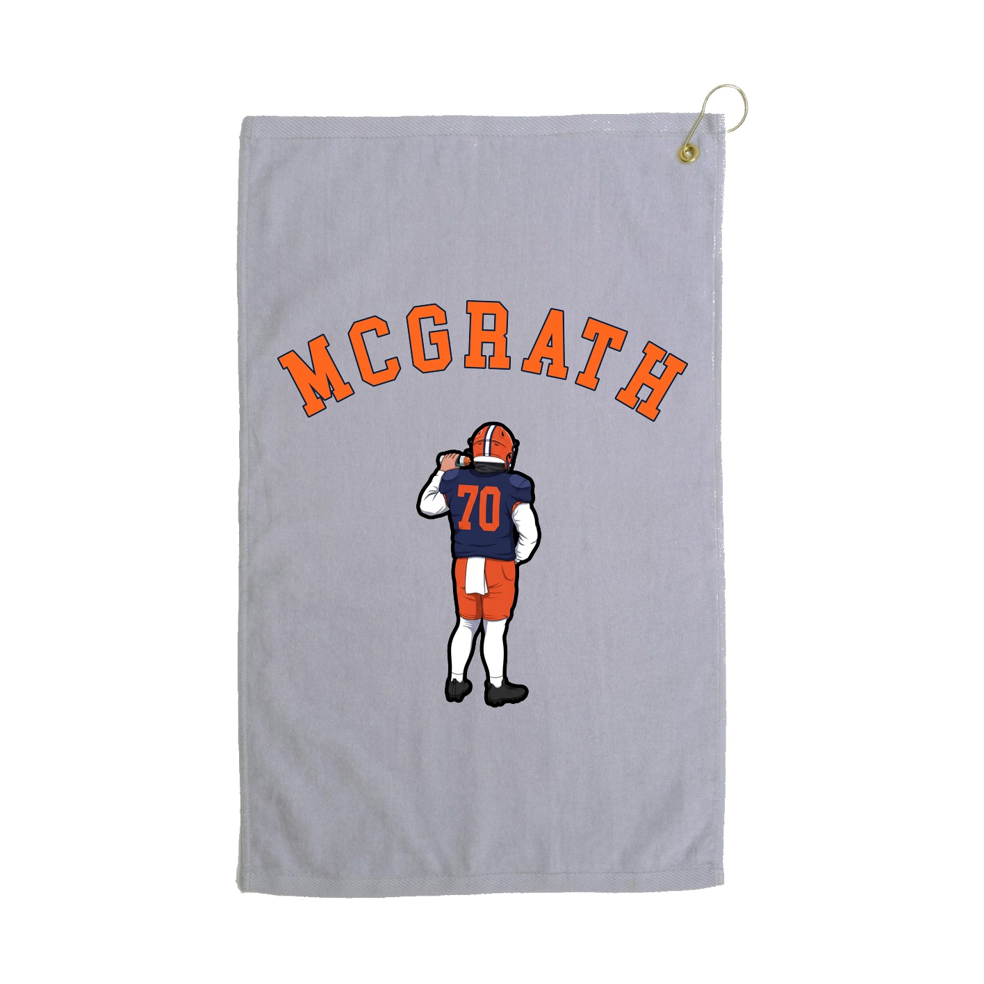 Golf Towel — Shirsey Arch in Grey