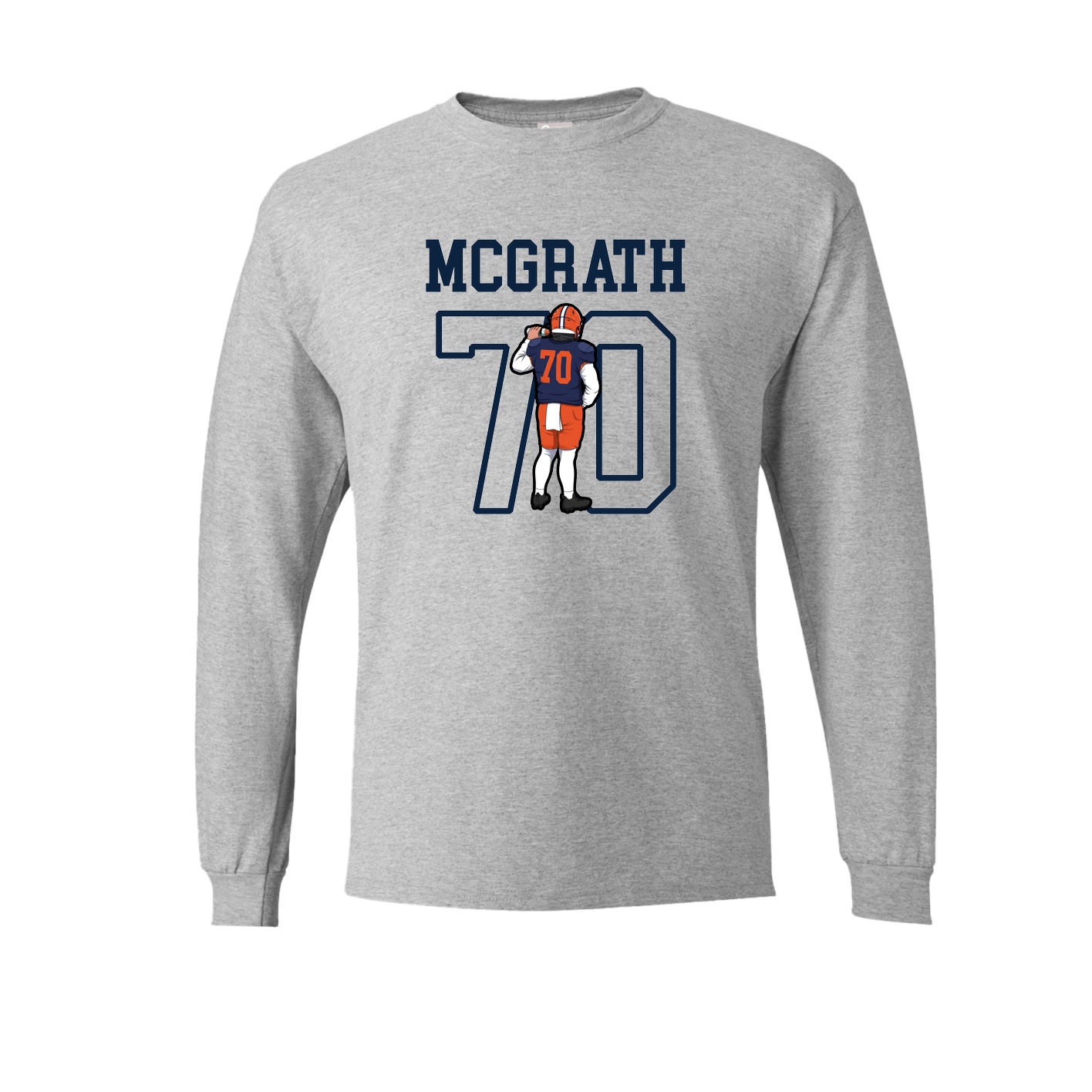 Long Sleeve Tee — Shirsey in Grey