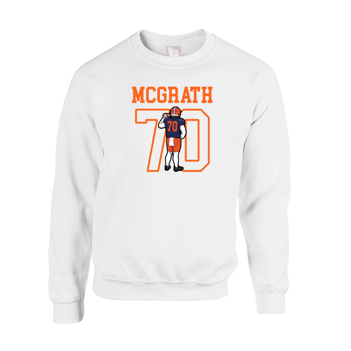 Fleece Crew — Shirsey in White