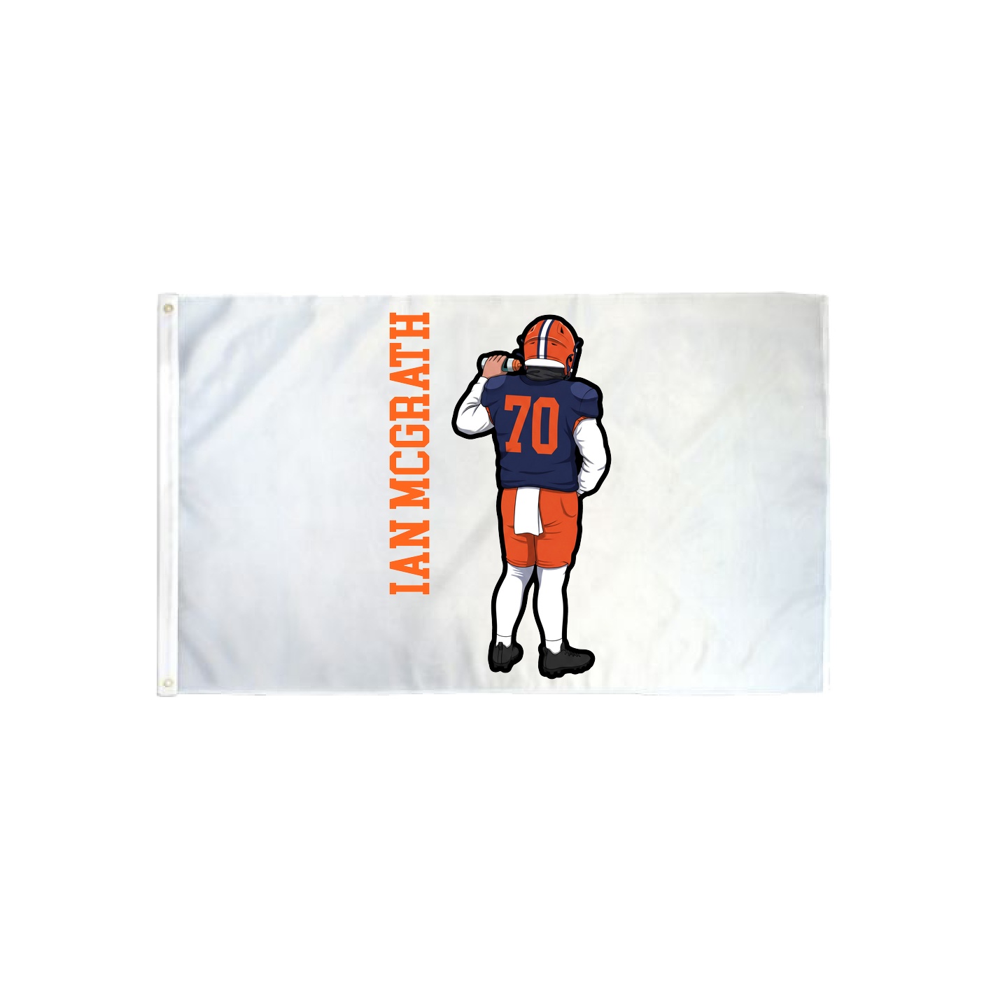 3x5 Flag — Name Vertical in Classic