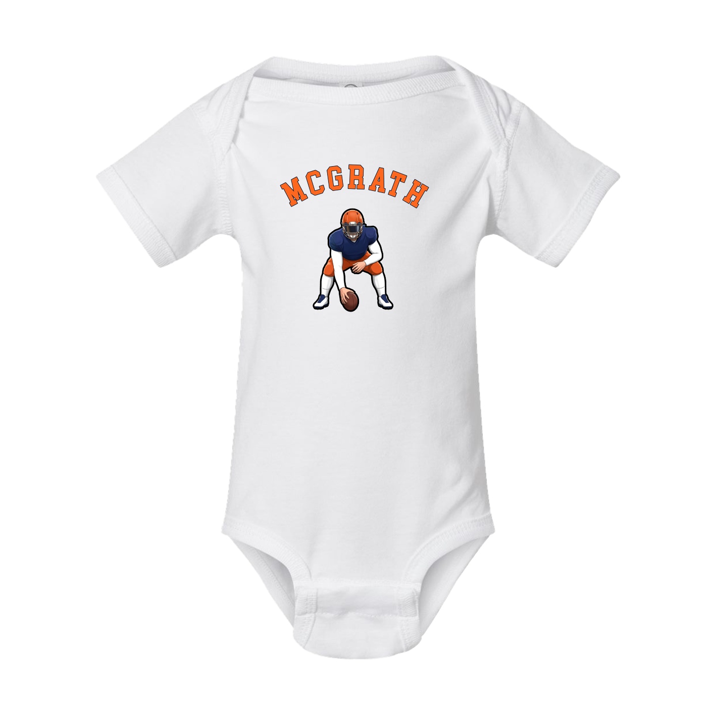 Baby Onesie — Shirsey Arch in White