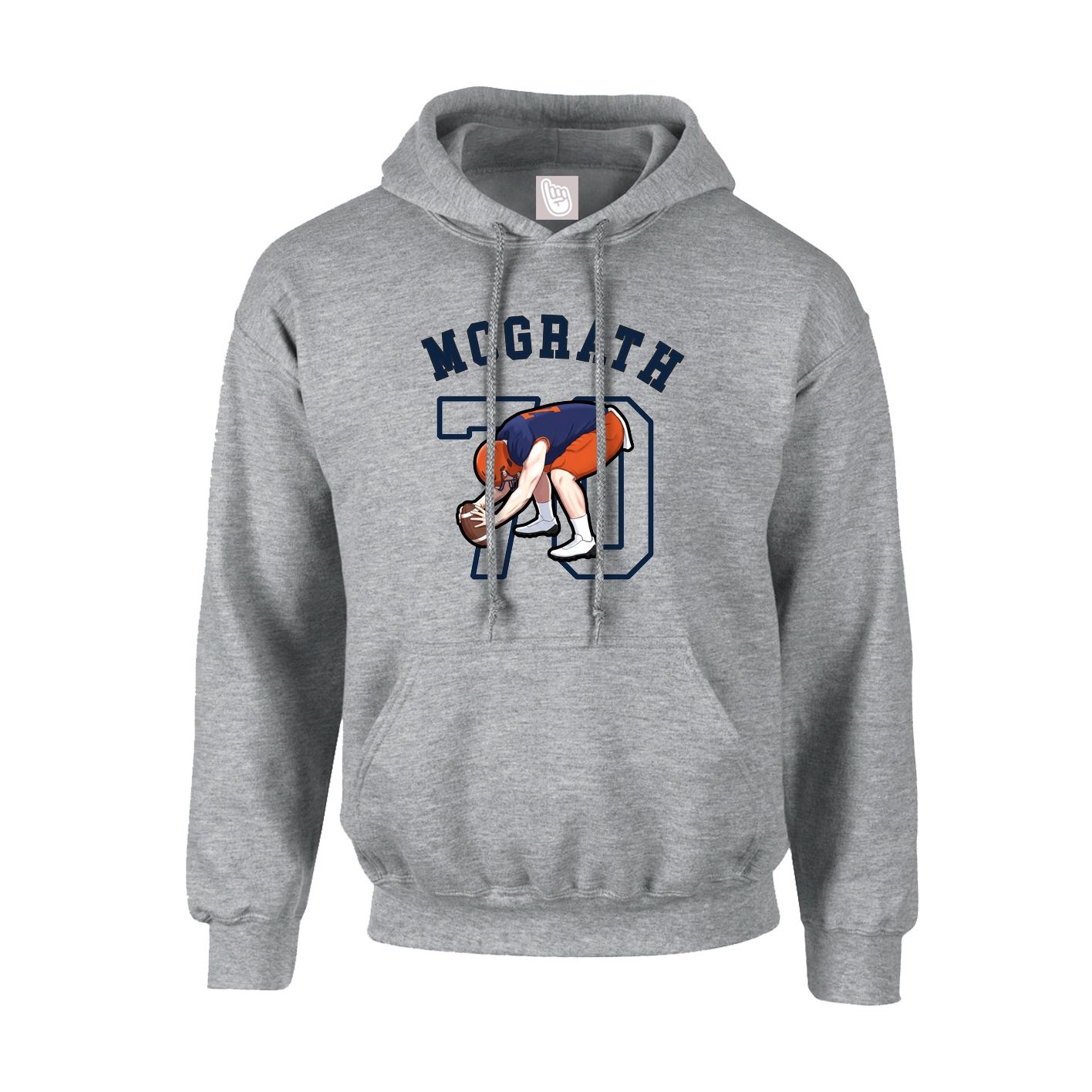 Hoodie — Shirsey Arch in Grey