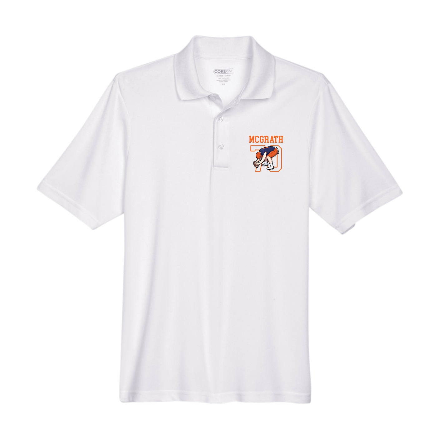 Performance Polo — Shirsey in White