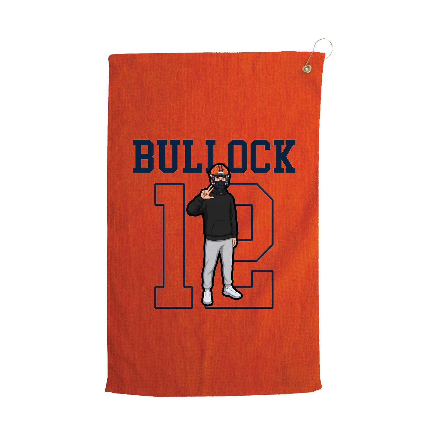 Golf Towel — Shirsey in Orange