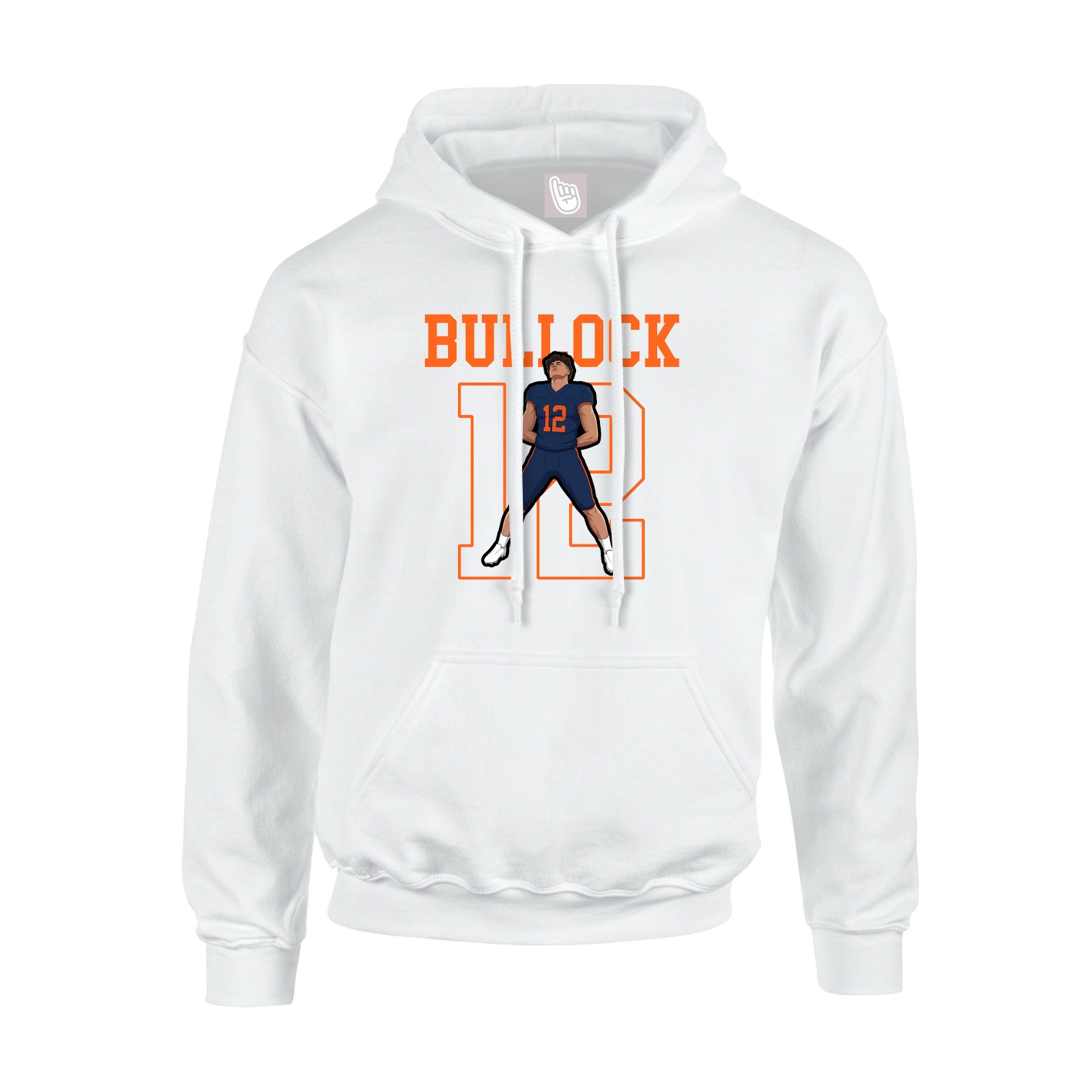 Hoodie — Shirsey in White