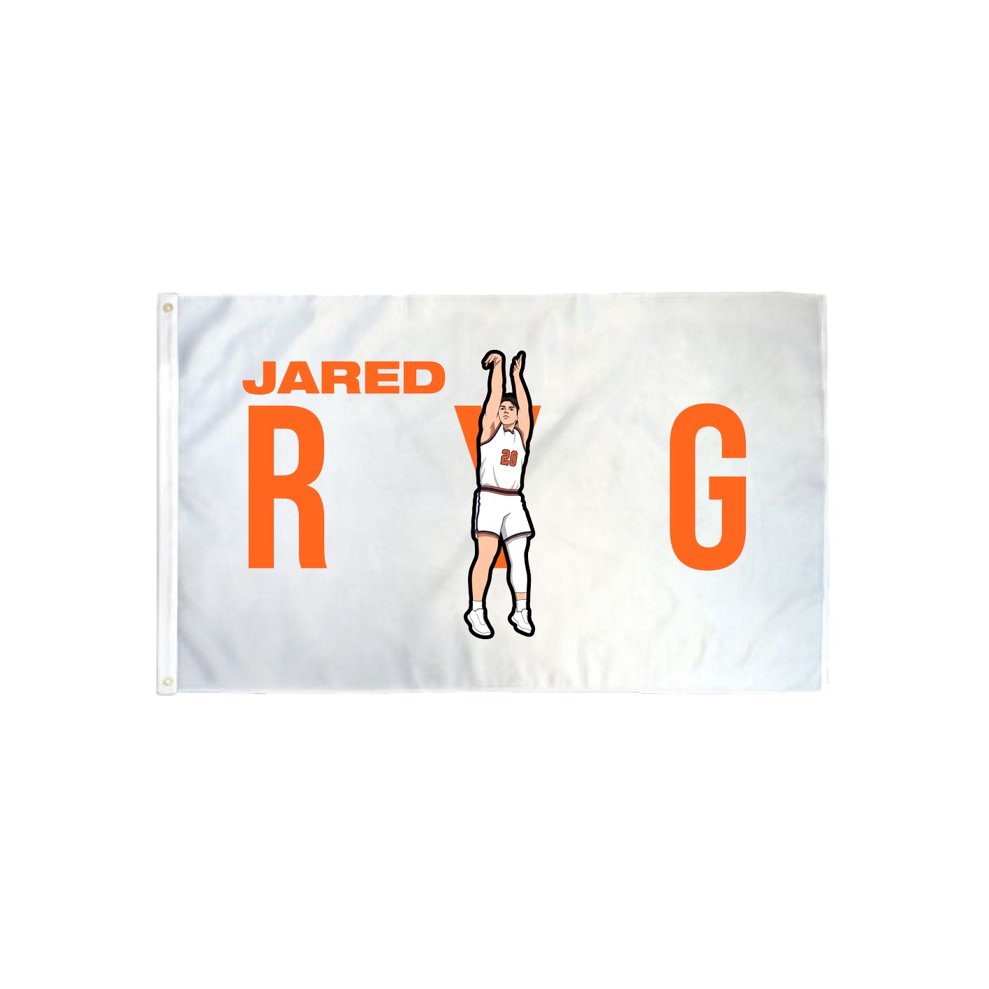 3x5 Flag — Player Name in Classic