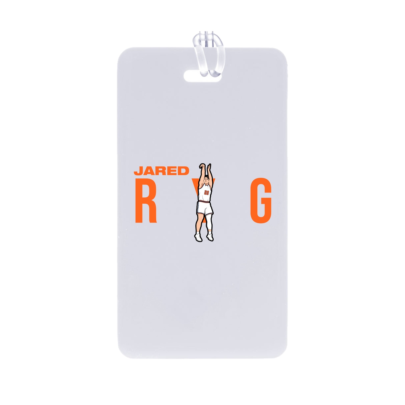 Bag Tag — Player Name in Classic