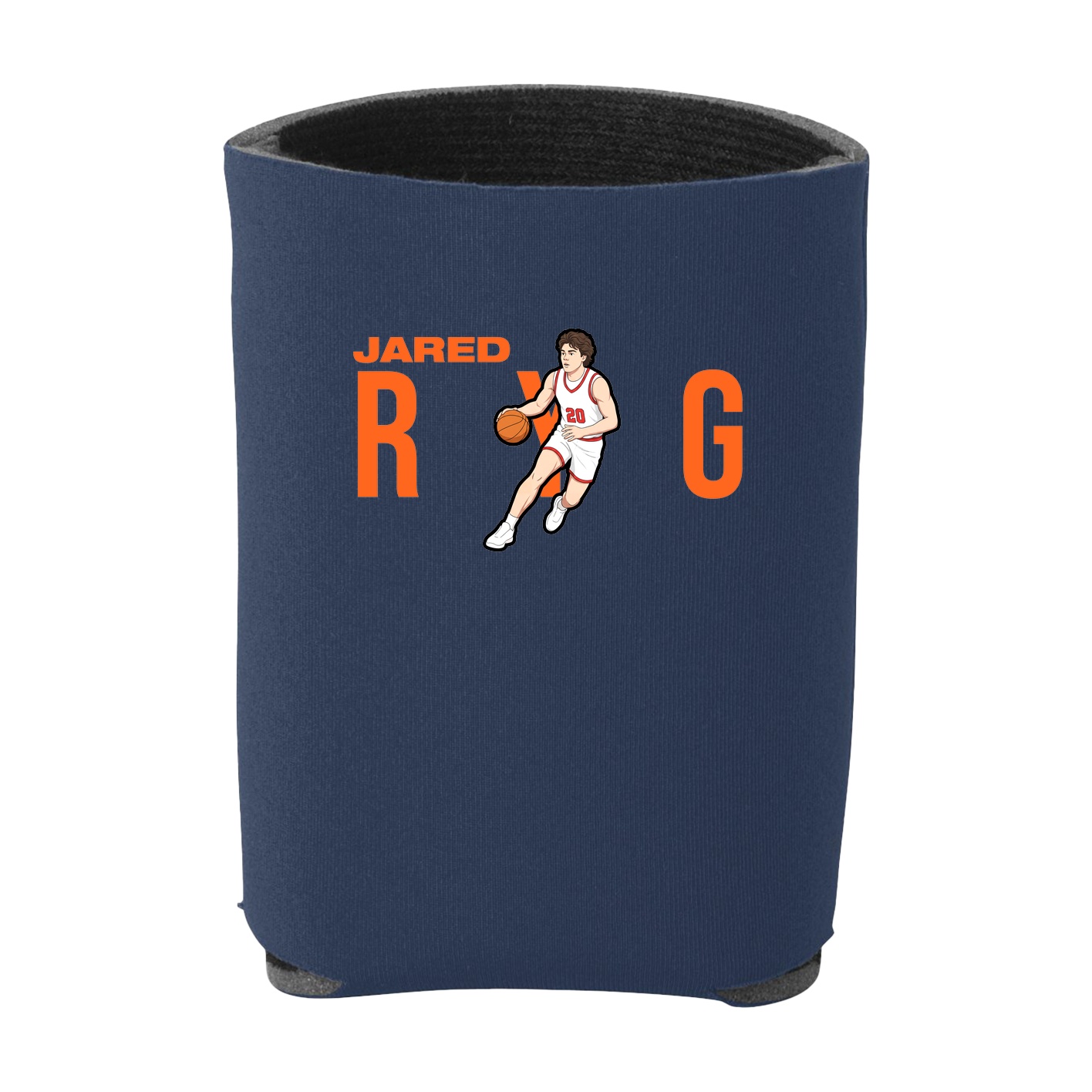 Can Holder — Player Name in Navy